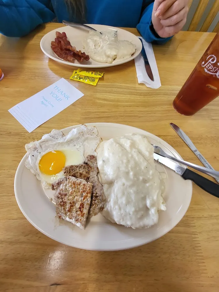 Biscuits and Gravy Egg and Tenderloin