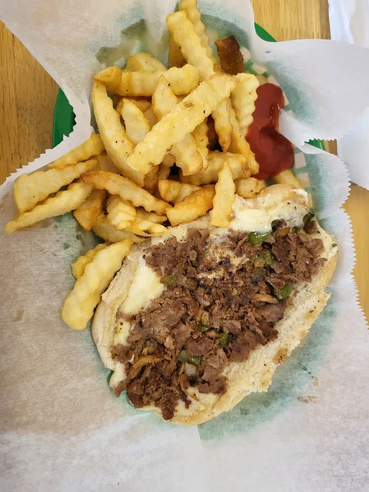 Philly Cheese Steak Sandwich Fries